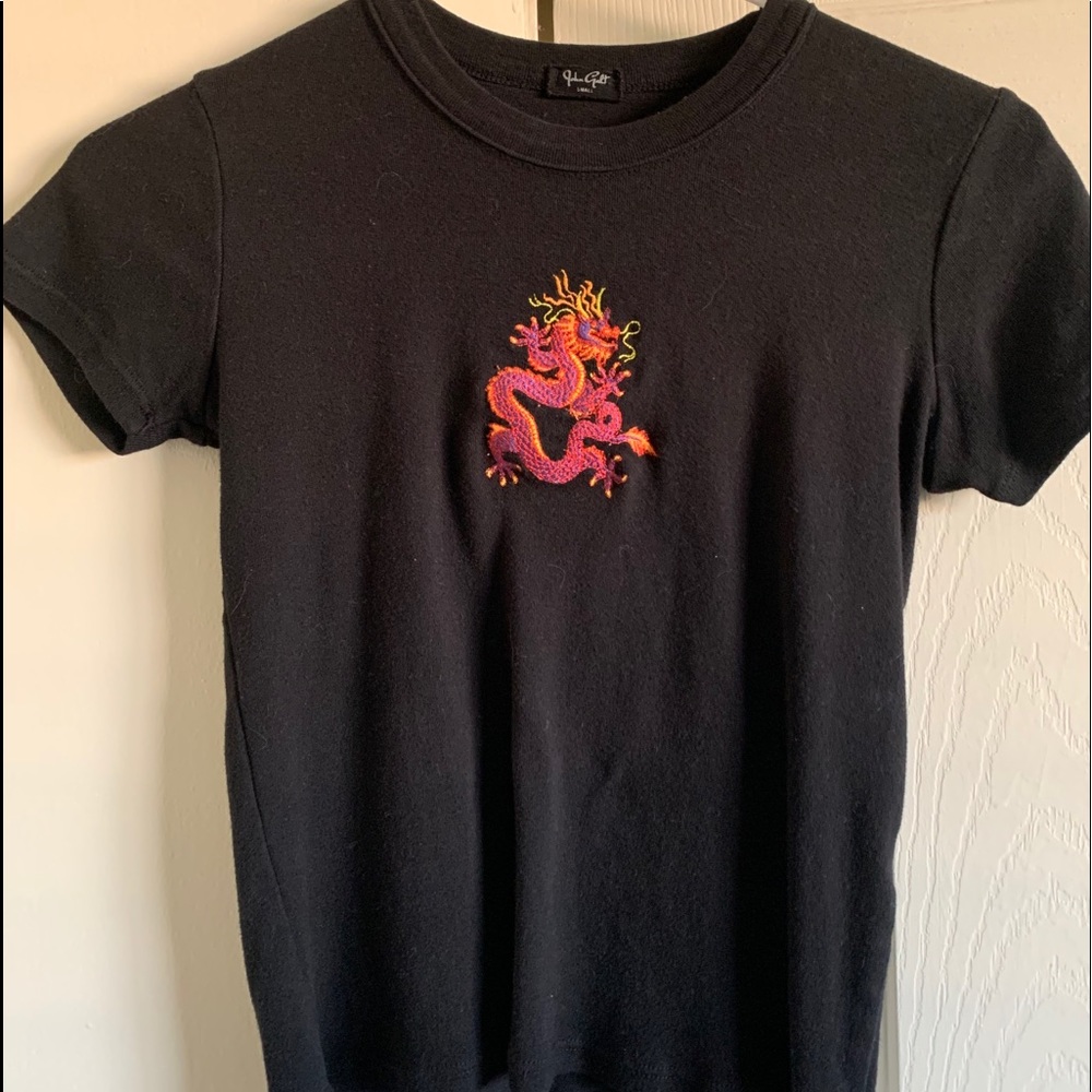 RARE super cute Brandy Melville dragon shirt